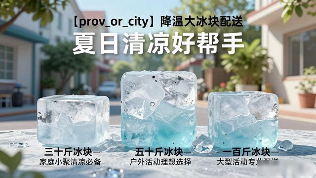 南京降温大冰块配送 夏日清凉好帮手